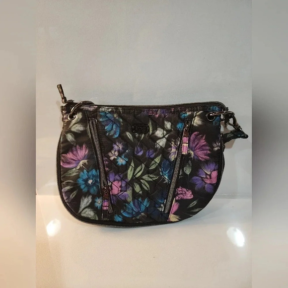 Lug Swivel with vibrant floral design and Lug's signature gunmetal hardware - Picture 4 of 11